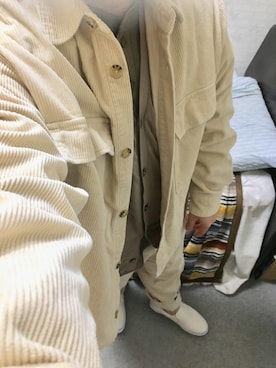 「アイテム（スリッポン）」を使った、りゅうたさん（メンズ・158cm・20代）の秋コーディネート