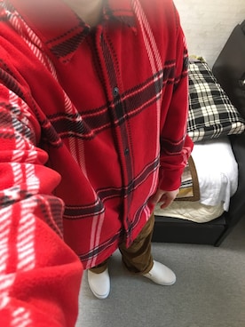 「アイテム（スリッポン）」を使った、りゅうたさん（メンズ・158cm・20代）の秋コーディネート