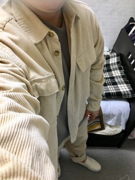 「アイテム（スリッポン）」を使った、りゅうたさん（メンズ・158cm・20代）の秋コーディネート