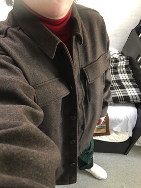「アイテム（スリッポン）」を使った、りゅうたさん（メンズ・158cm・20代）の秋コーディネート