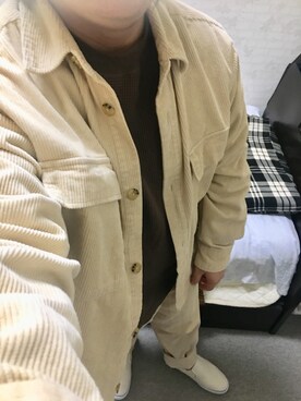 「アイテム（スリッポン）」を使った、りゅうたさん（メンズ・158cm・20代）の秋コーディネート