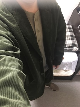 「アイテム（テーラードジャケット）」を使った、りゅうたさん（メンズ・158cm・20代）の秋コーディネート