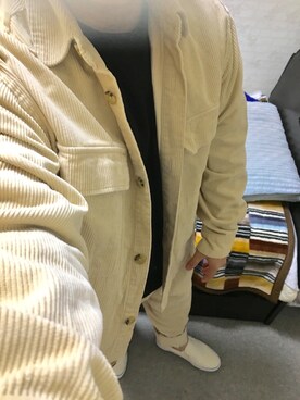 「アイテム（スリッポン）」を使った、りゅうたさん（メンズ・158cm・20代）の秋コーディネート