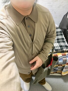 「アイテム（スリッポン）」を使った、りゅうたさん（メンズ・158cm・20代）の秋コーディネート