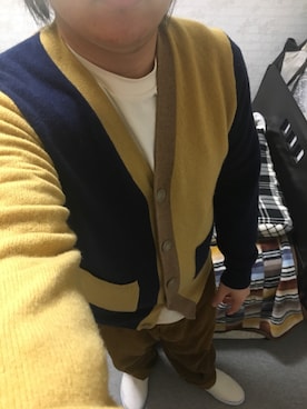 「アイテム（スリッポン）」を使った、りゅうたさん（メンズ・158cm・20代）の秋コーディネート