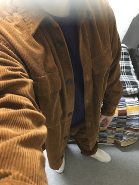 「アイテム（スリッポン）」を使った、りゅうたさん（メンズ・158cm・20代）の秋コーディネート