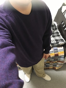 「アイテム（スリッポン）」を使った、りゅうたさん（メンズ・158cm・20代）の秋コーディネート