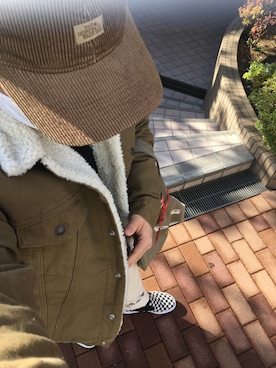 「アイテム（スリッポン）」を使った、りゅうたさん（メンズ・158cm・20代）の秋コーディネート