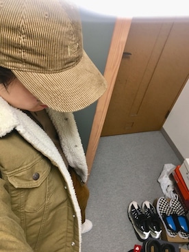 「アイテム（スリッポン）」を使った、りゅうたさん（メンズ・158cm・20代）の秋コーディネート