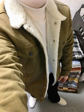 「アイテム（スリッポン）」を使った、りゅうたさん（メンズ・158cm・20代）の秋コーディネート