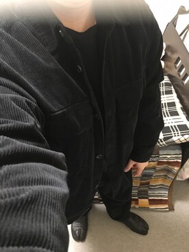 「足袋」｜「アイテム（ブルゾン）」を使った、りゅうたさん（メンズ・158cm）の冬コーディネート