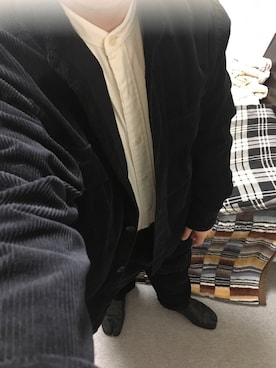 「足袋」｜「アイテム（ブルゾン）」を使った、りゅうたさん（メンズ・158cm）の冬コーディネート