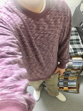 「アイテム（スリッポン）」を使った、りゅうたさん（メンズ・158cm・20代）の冬コーディネート