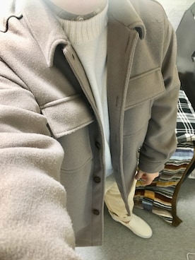 「アイテム（スリッポン）」を使った、りゅうたさん（メンズ・158cm・20代）の冬コーディネート