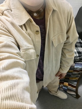 「アイテム（スリッポン）」を使った、りゅうたさん（メンズ・158cm・20代）の冬コーディネート