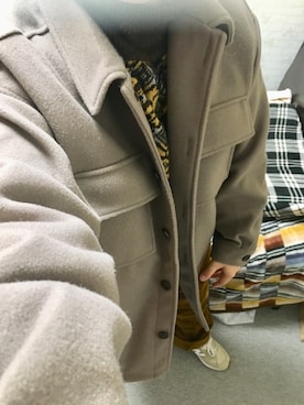 「アイテム（ブルゾン）」を使った、りゅうたさん（メンズ・158cm・20代）の冬コーディネート