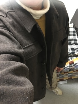「アイテム（ブルゾン）」を使った、りゅうたさん（メンズ・158cm・20代）の冬コーディネート