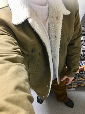 「バブーシュ」｜りゅうたさん（メンズ・158cm）の冬コーディネート