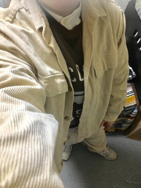 「LACOSTE」｜「アイテム（ブルゾン）」を使った、りゅうたさん（メンズ・158cm）の冬コーディネート