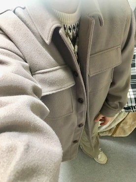 「Right-on（ライトオン）のアイテム（ニット/セーター）」を使った、りゅうたさん（メンズ・158cm）の冬コーディネート