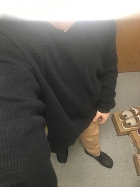 「ワッフル」｜「アイテム（その他シューズ）」を使った、りゅうたさん（メンズ・158cm）の冬コーディネート