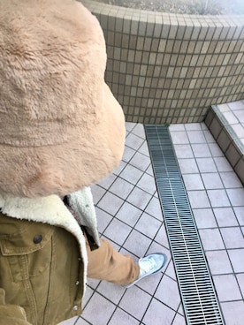 「Levi's（リーバイス）のアイテム（ブルゾン）」を使った、りゅうたさん（メンズ・158cm）の冬コーディネート