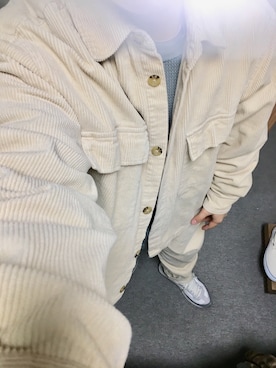 「ワッフル」｜「アイテム（ブルゾン）」を使った、りゅうたさん（メンズ・158cm）の春コーディネート