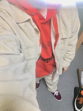 「BACK NUMBER（バックナンバー）のアイテム（ブルゾン）」を使った、りゅうたさん（メンズ・158cm）の春コーディネート