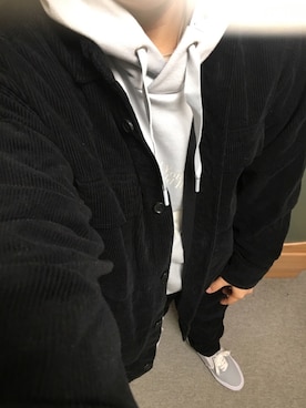 「BACK NUMBER（バックナンバー）のアイテム（ブルゾン）」を使った、りゅうたさん（メンズ・158cm）の春コーディネート