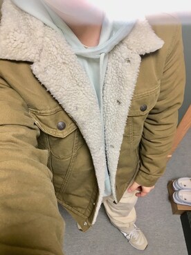 「Levi's（リーバイス）のアイテム（ブルゾン）」を使った、りゅうたさん（メンズ・158cm）の春コーディネート