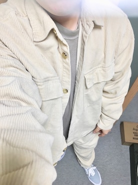 「BACK NUMBER（バックナンバー）のアイテム（ブルゾン）」を使った、りゅうたさん（メンズ・158cm）の春コーディネート