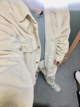「BACK NUMBER（バックナンバー）のアイテム（ブルゾン）」を使った、りゅうたさん（メンズ・158cm）の春コーディネート