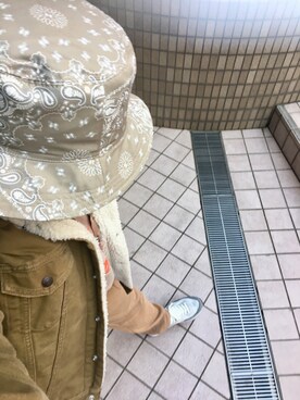 「Levi's（リーバイス）のアイテム（ブルゾン）」を使った、りゅうたさん（メンズ・158cm）の春コーディネート