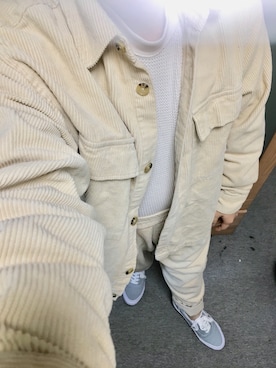 「BACK NUMBER（バックナンバー）のアイテム（ブルゾン）」を使った、りゅうたさん（メンズ・158cm）の春コーディネート