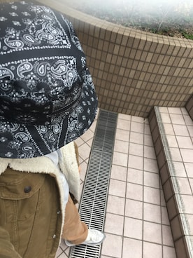 「Levi's（リーバイス）のアイテム（ブルゾン）」を使った、りゅうたさん（メンズ・158cm）の春コーディネート