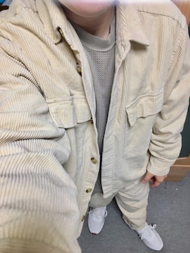 「BACK NUMBER（バックナンバー）のアイテム（ブルゾン）」を使った、りゅうたさん（メンズ・158cm）の春コーディネート