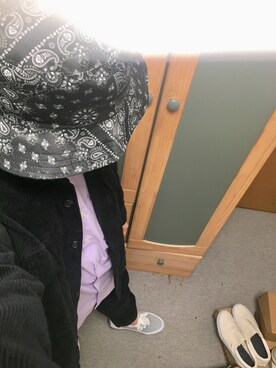 「BACK NUMBER（バックナンバー）のアイテム（ブルゾン）」を使った、りゅうたさん（メンズ・158cm）の春コーディネート