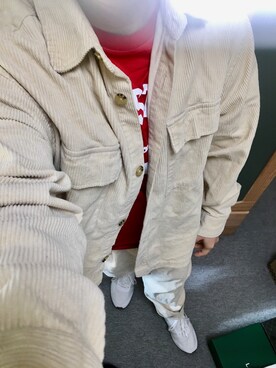 「BACK NUMBER（バックナンバー）のアイテム（ブルゾン）」を使った、りゅうたさん（メンズ・158cm）の春コーディネート