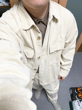 「BACK NUMBER（バックナンバー）のアイテム（ブルゾン）」を使った、りゅうたさん（メンズ・158cm）の春コーディネート
