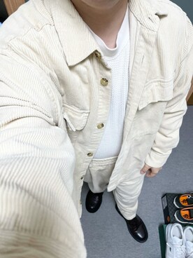 「BACK NUMBER（バックナンバー）のアイテム（ブルゾン）」を使った、りゅうたさん（メンズ・158cm）の春コーディネート