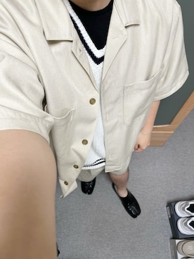 「アイテム（セットアップ）」を使った、りゅうたさん（メンズ・158cm・20代）の春コーディネート