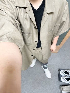 「アイテム（セットアップ）」を使った、りゅうたさん（メンズ・158cm・20代）の夏コーディネート