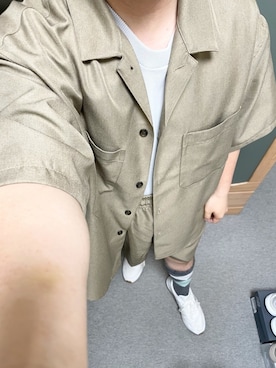 「アイテム（セットアップ）」を使った、りゅうたさん（メンズ・158cm・20代）の夏コーディネート