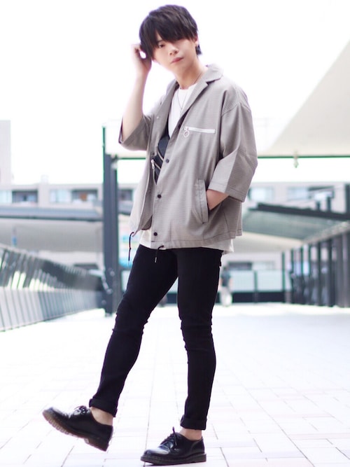 翔さんのボディバッグ ウエストポーチを使ったコーディネート Zozotown