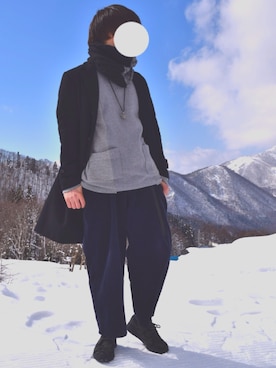 しょうせいさん（メンズ・172cm）の冬コーディネート