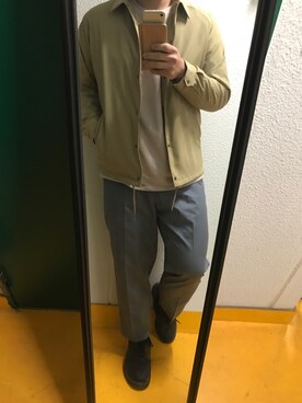 「RAGEBLUE（レイジブルー）のアイテム（その他アウター）」を使った、はせをさん（メンズ・183cm）の冬コーディネート