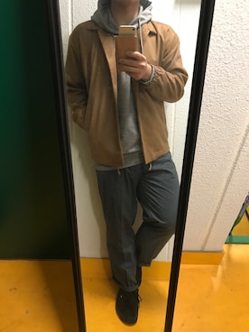 はせをさん（メンズ・183cm）の春コーディネート