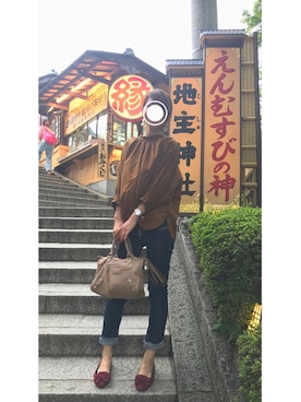 「アイテム（ピアス（両耳用））」を使った、niko☺︎さん（レディース・165cm・20代）の秋コーディネート