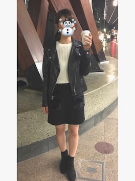 「アイテム（ピアス（両耳用））」を使った、niko☺︎さん（レディース・165cm・20代）の秋コーディネート