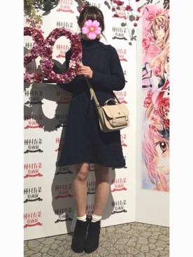 「アイテム（ピアス（両耳用））」を使った、niko☺︎さん（レディース・165cm・20代）の秋コーディネート